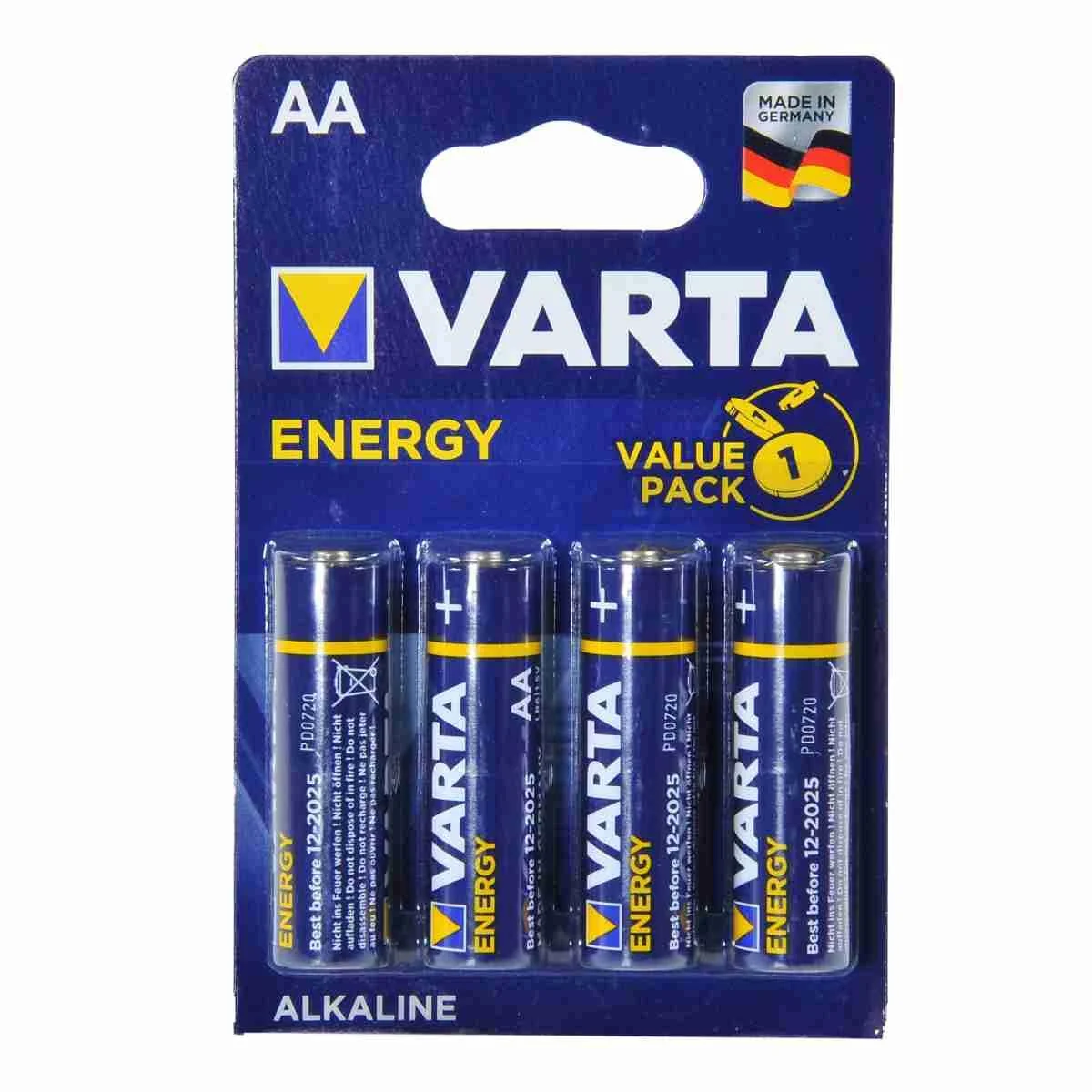 Batteria Stilo Varta Energy Alcaline pz.4
