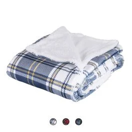 Coperta tartan multiuso morbidissima 150x200 cm, Sibilla