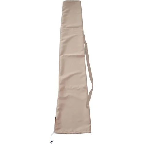 Copertura protettiva per ombrellone fino a 3x4m con coulisse crema 040002661