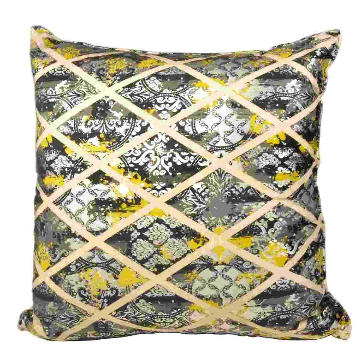 Cuscino Arredo Velour Arab Arg cm.40x60x20