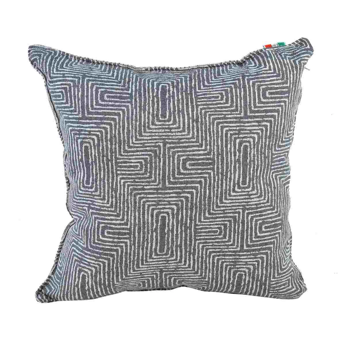 Cuscino Arredo Inca Grigio cm.40x40x20