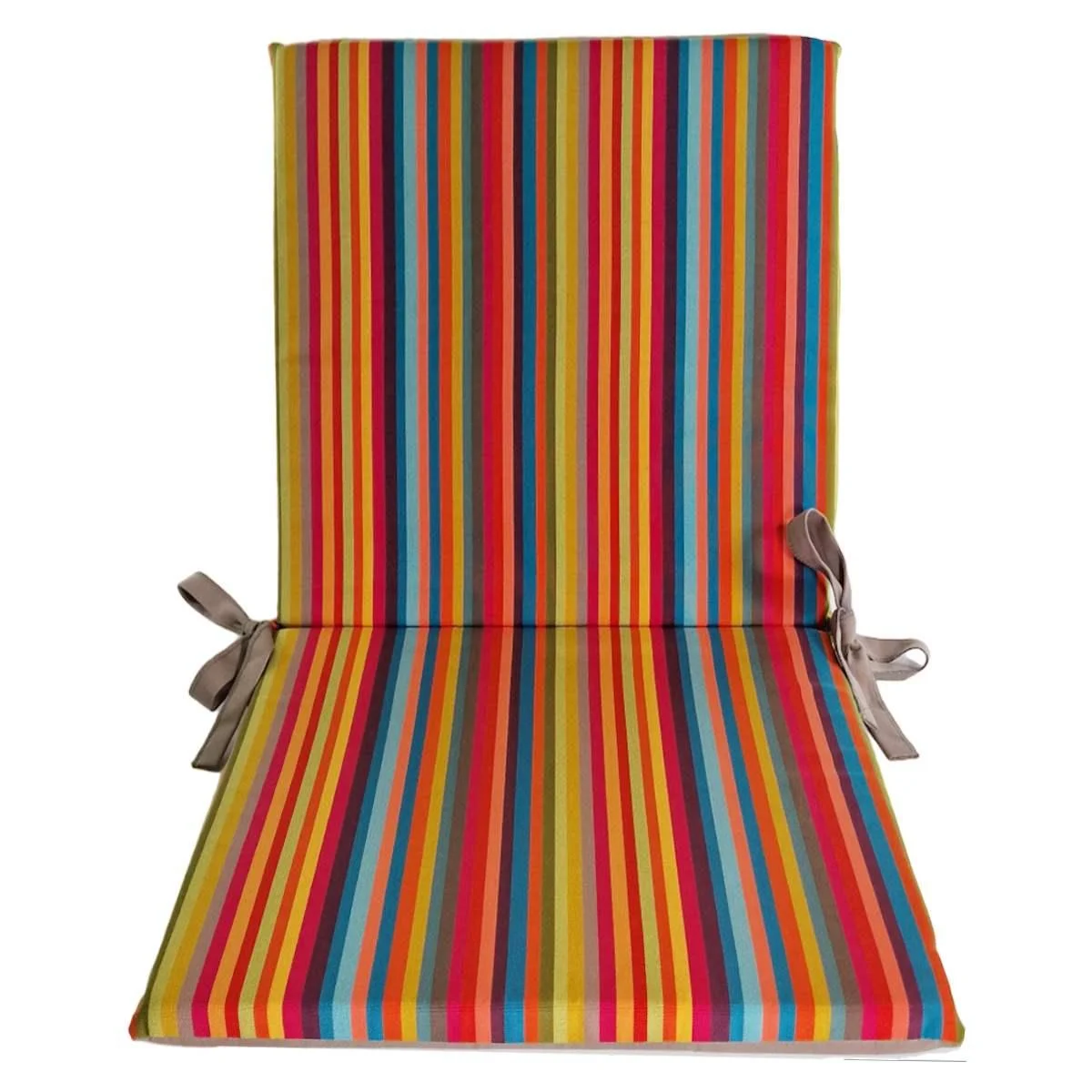 Cuscino Sedia Dralon Righe cm.50x50xh3