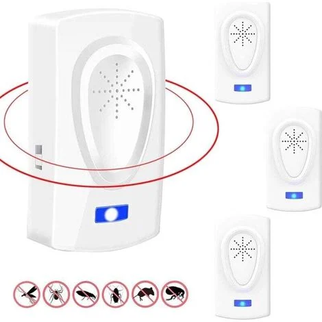 repellenti ad ultrasuoni per roditori e insetti, repellenti elettrici per mosche, dispositivi anti-topo per interni, anti-zanzare, anti-scarafaggi, anti-formiche, anti-ragni, TRIMEC