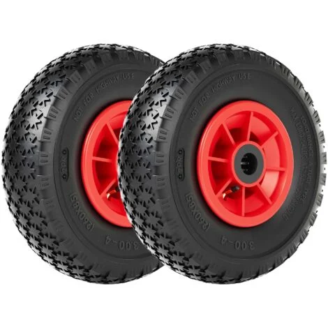 Ruota completa 2 pezzi 3.00-4 HT2046 per carrelli e carretti