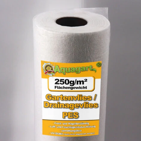 40m² tessuto non tessuto geotessile, tessuto non tessuto per orto, tessuto non tessuto antierbacce, tessuto non tessuto per laghetto 250g larghezza 1,6m