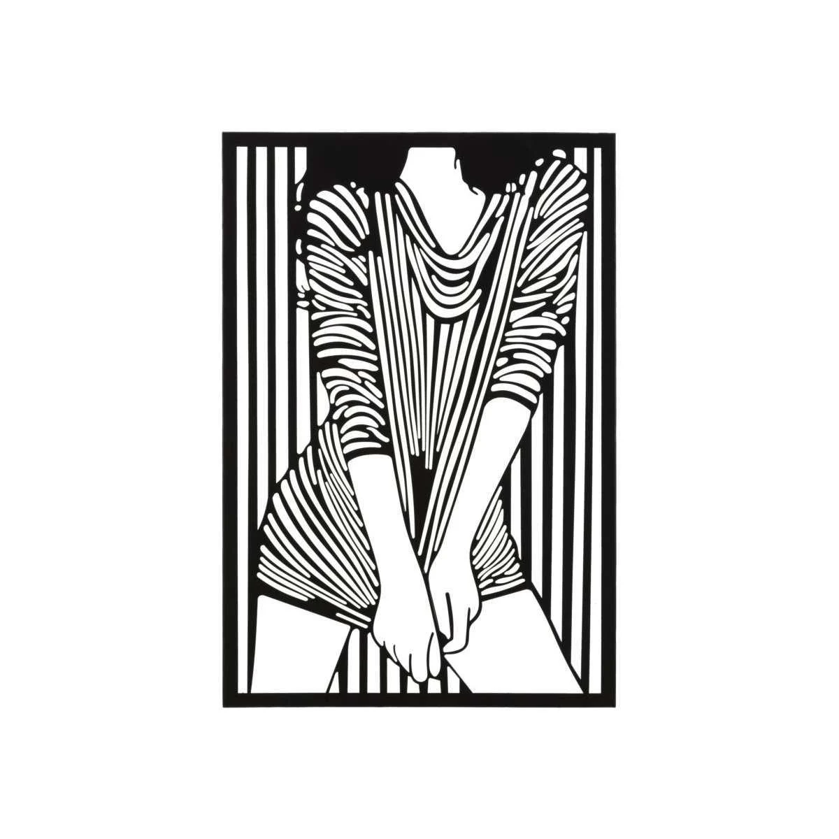 Quadro Pannello Da Muro Fashionable cm.40x1,3x60