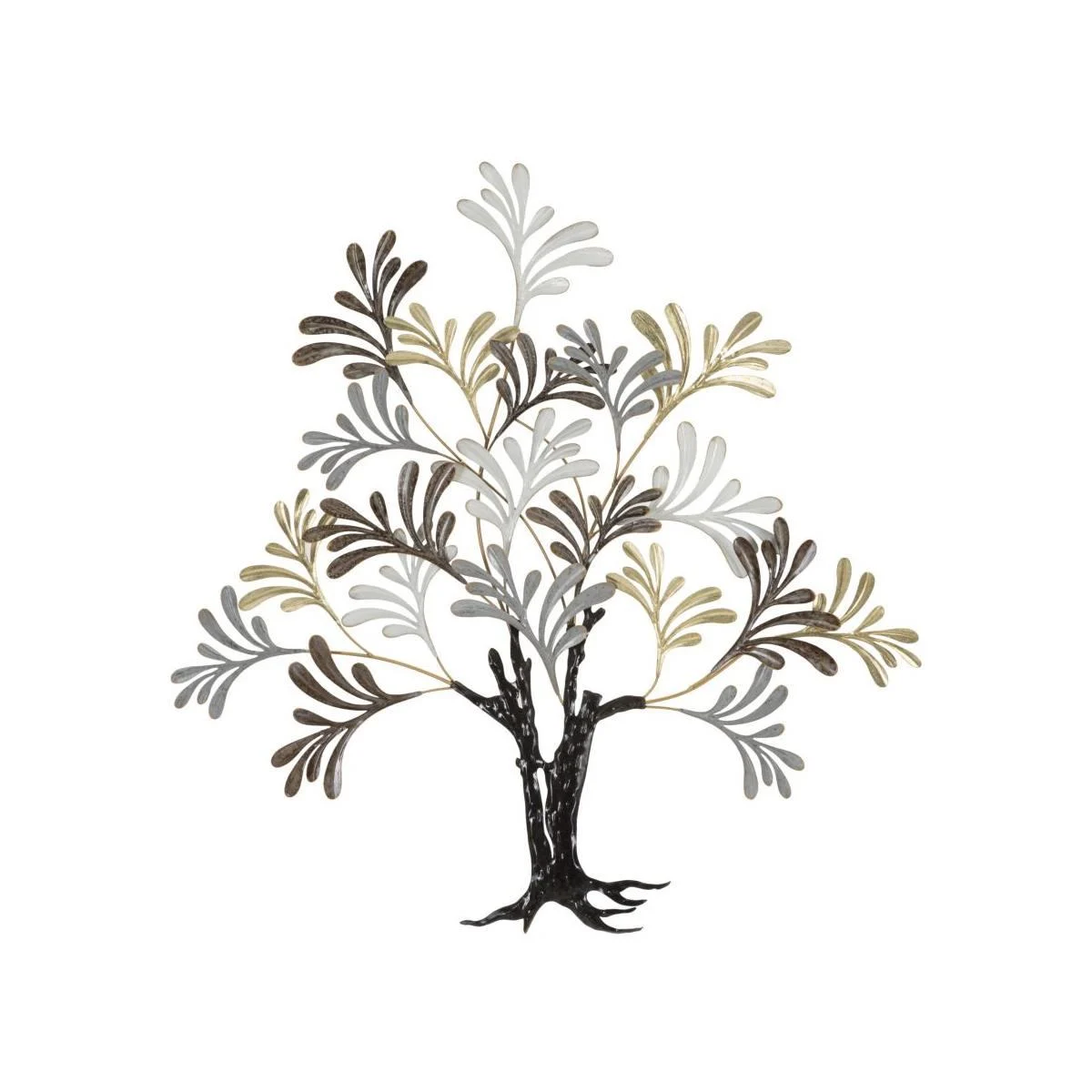 Quadro Pannello In Ferro Albero Lixy cm.97,2x8,9x100,3