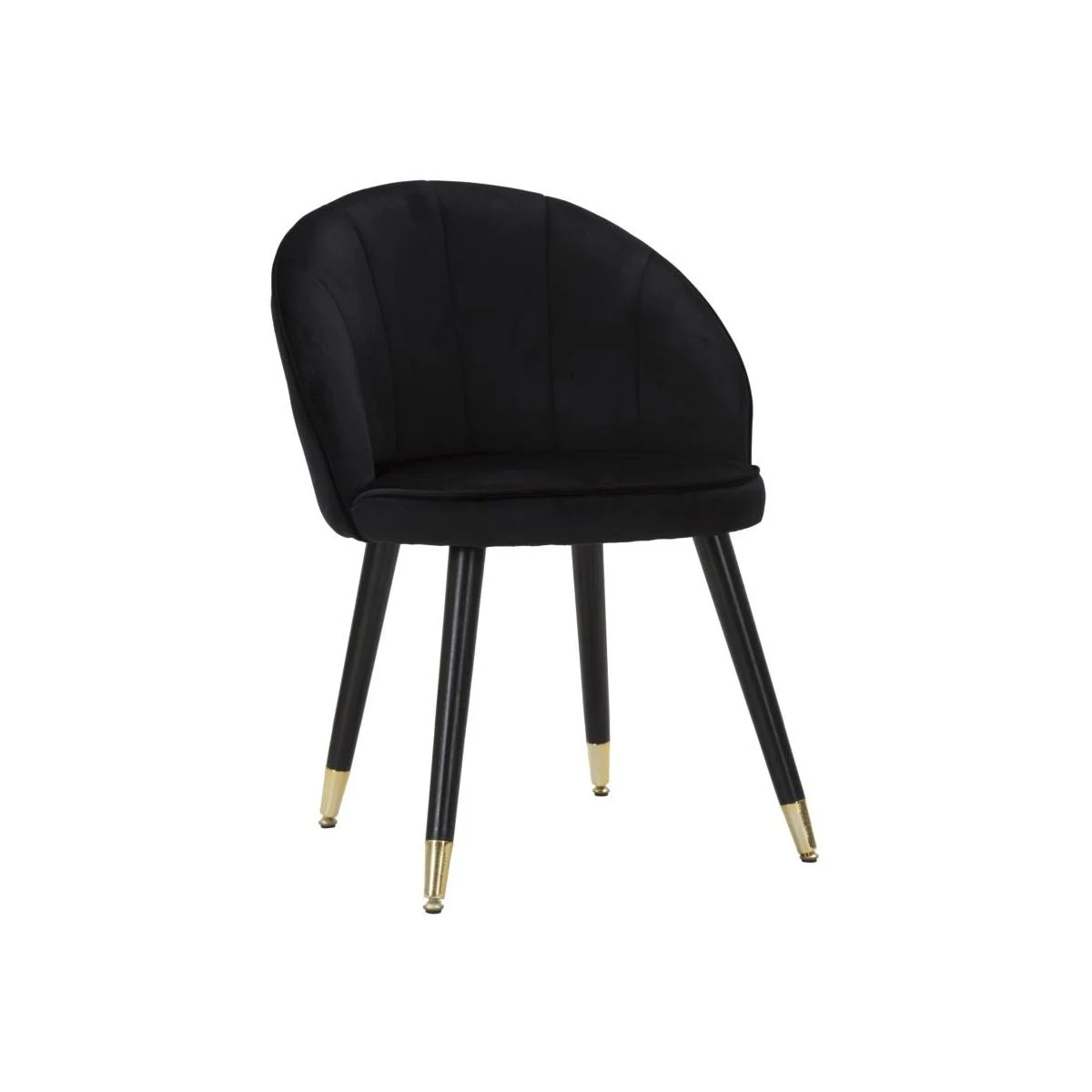 Sedia Loty Nera cm.57x58x80