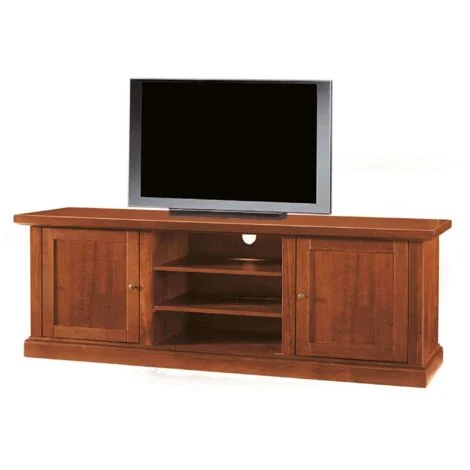 CLIFFORD - mobile porta tv in legno massello