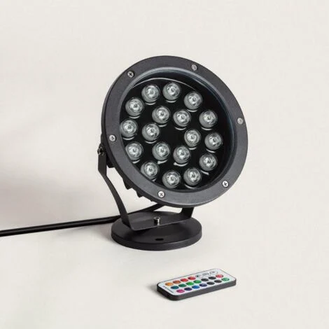 Faretto per Esterno LED RGB 18W Colmar RGB