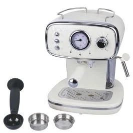 Macchina automatica caffè espresso 1100 W, avorio, Kooper