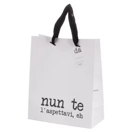 Busta regalo media in carta 22x10x26 cm, S.P.Q.eRe
