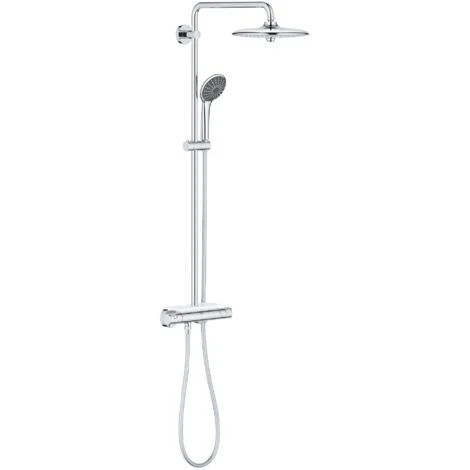 Grohe Vitalio Joy - Set doccia 260 termostatico, 3 getti, cromo 26403001