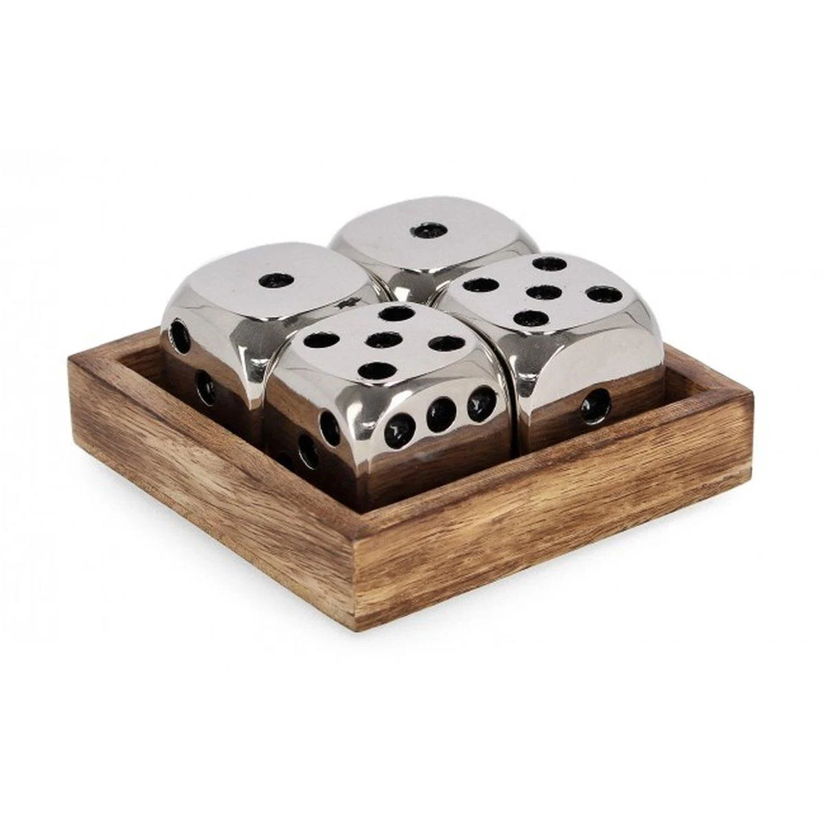 Decorazione Dadi Fortune Arg cm.10,5x10,5