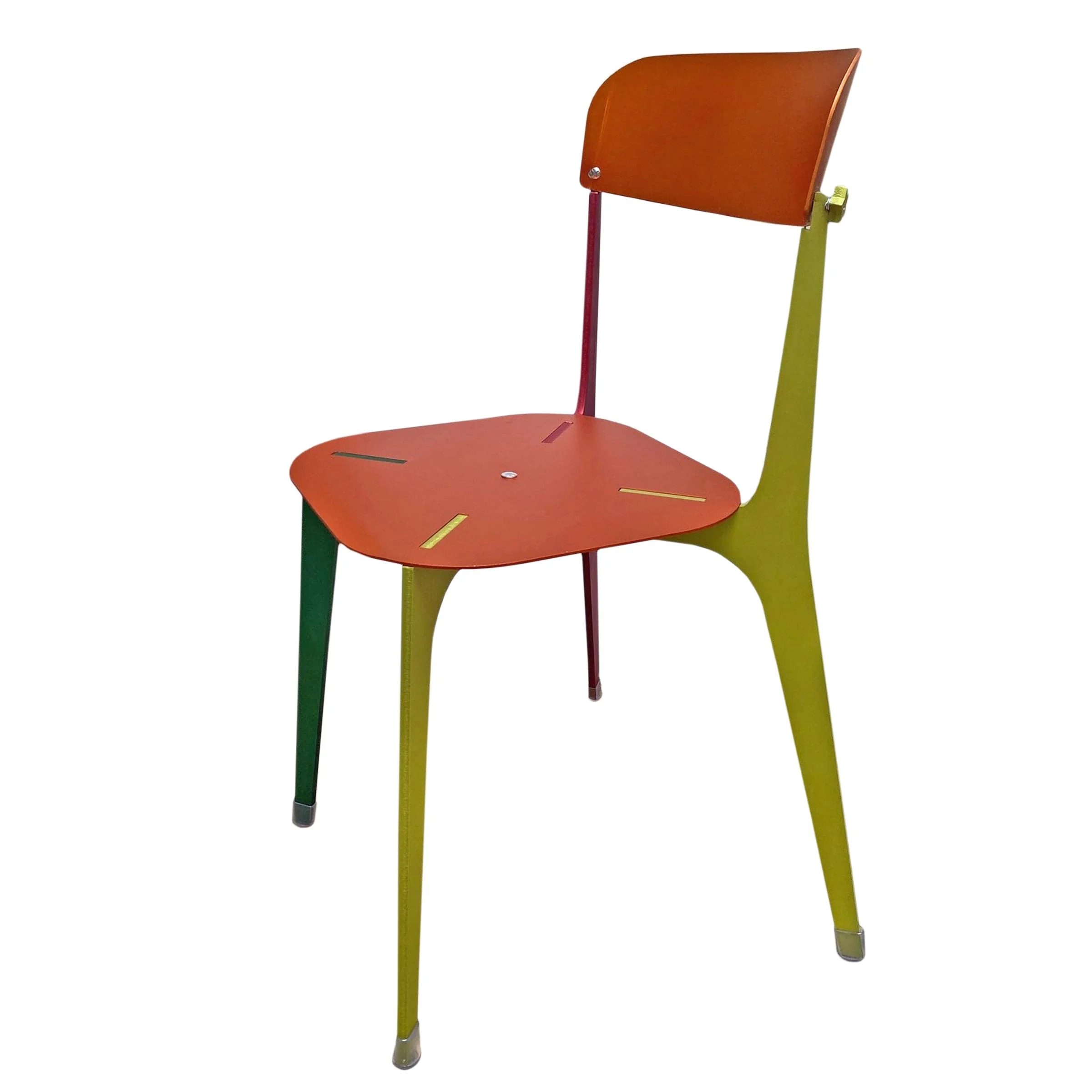 Sedia in Alluminio EURA di Denis Santachiara per Cyrcus Design