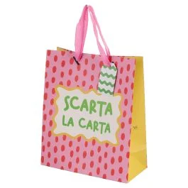 Busta regalo media in carta 22x10x26 cm, More Amor