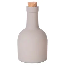 Oliera 340 ml, in vetro, tappo in sughero, Cristallo di luna