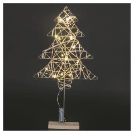 Albero di natale luminoso h. 80 cm, Santa's House