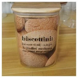 Barattolo biscotti in vetro, Victionary
