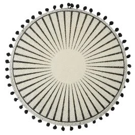 Tovaglietta tonda, Black