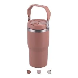 Tazza termica 600 ml con beccuccio e impugnatura pieghevole, Sibilla