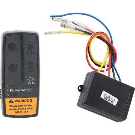 Telecomando per verricello salpa ancora, interruttore wireless, regolatore di assetto, accessorio per imbarcazioni marine