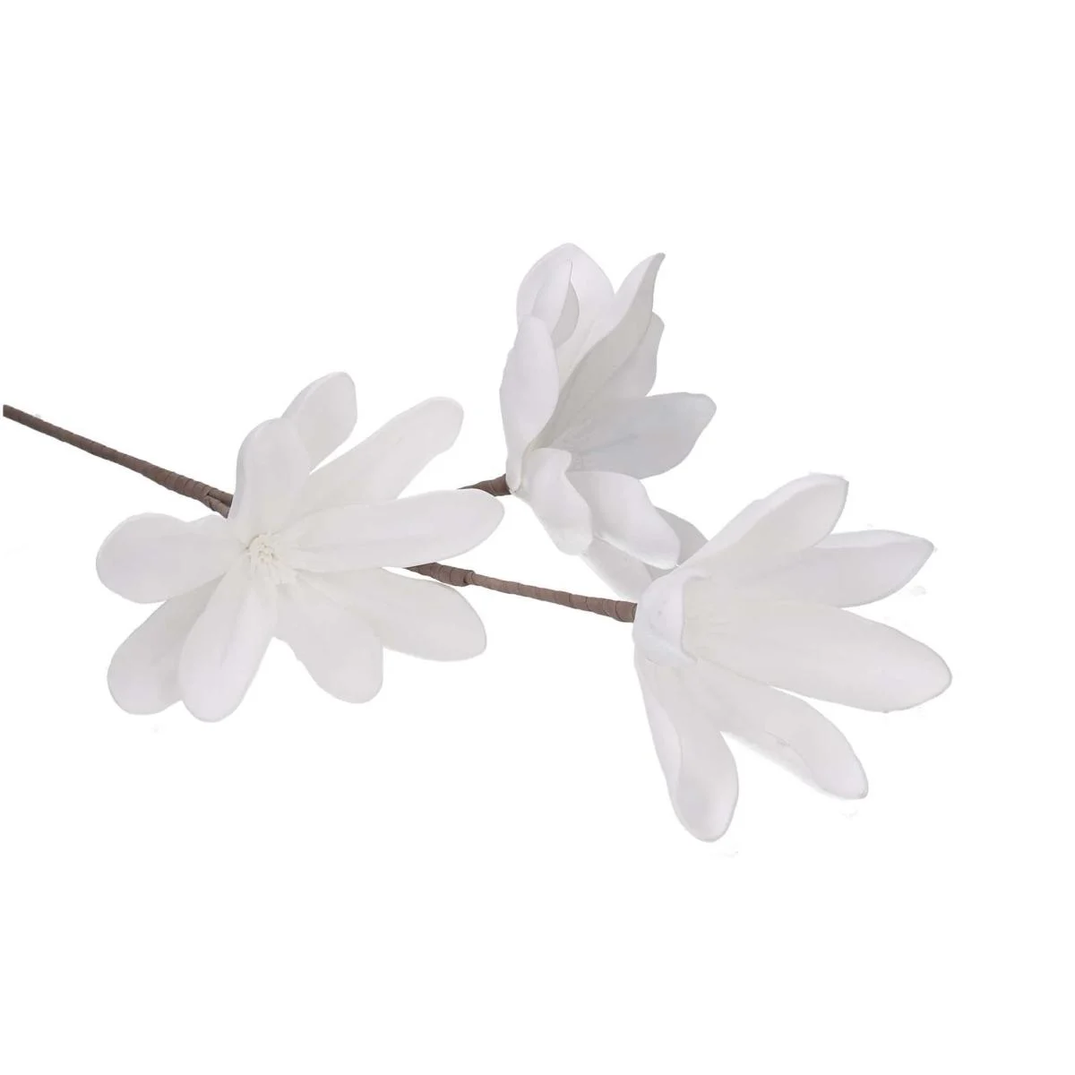 Fiore Magnolia x3 Bianca in PVC cm.95