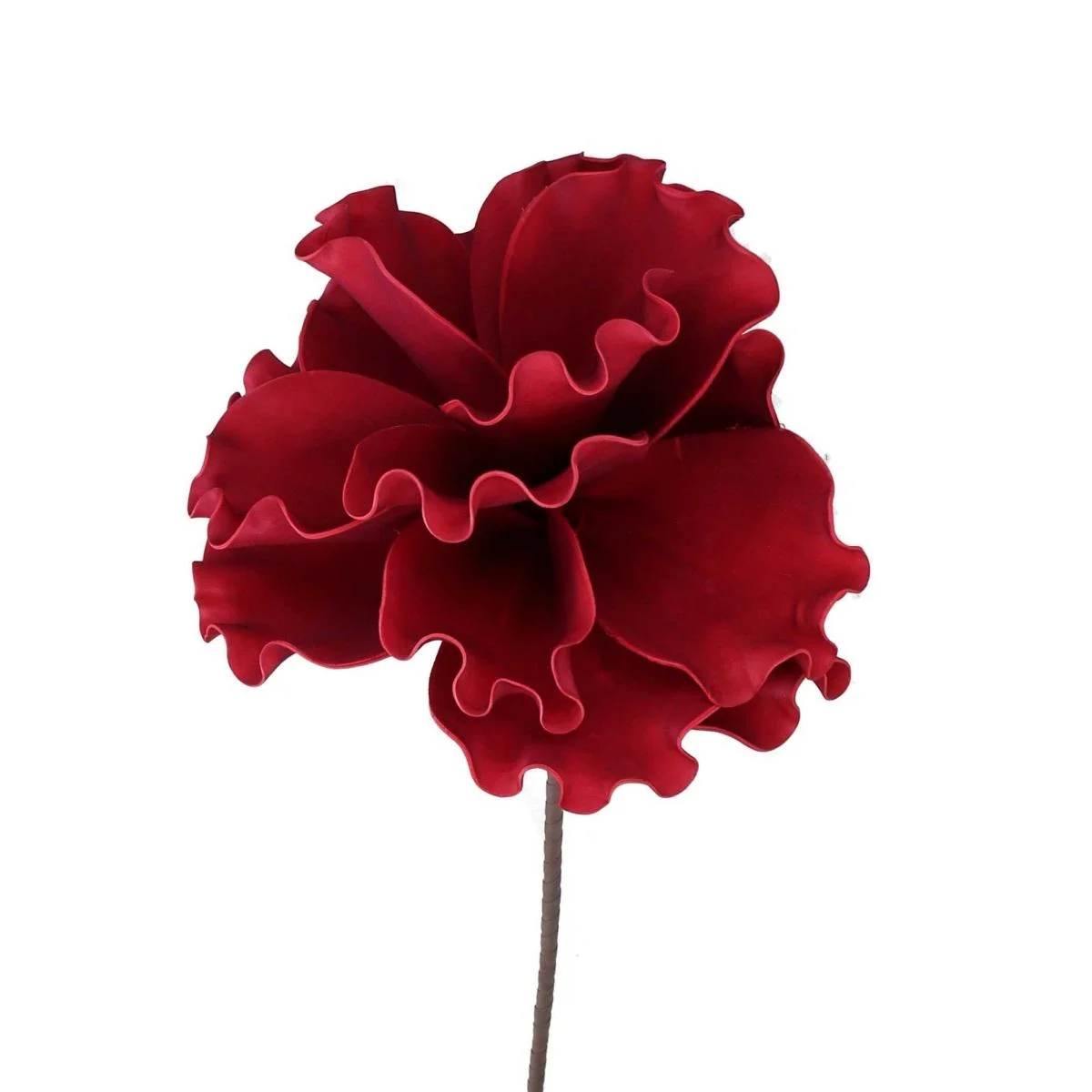 Fiore Peonia Rossa in PVC cm.73