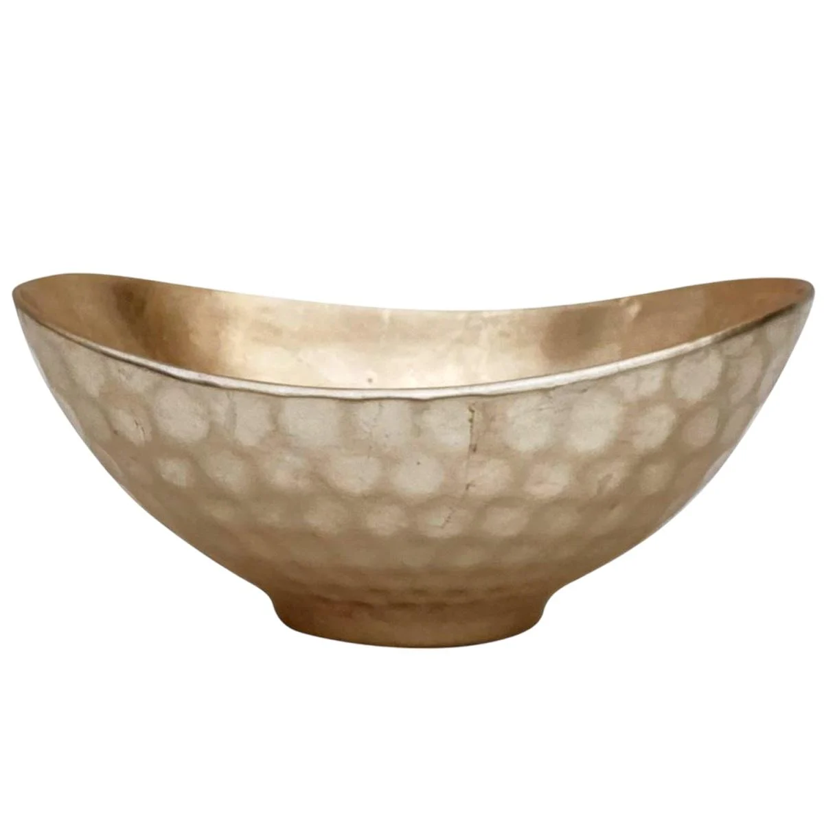 Centrotavola Ceramica Oro cm.26x21x9 -54C063