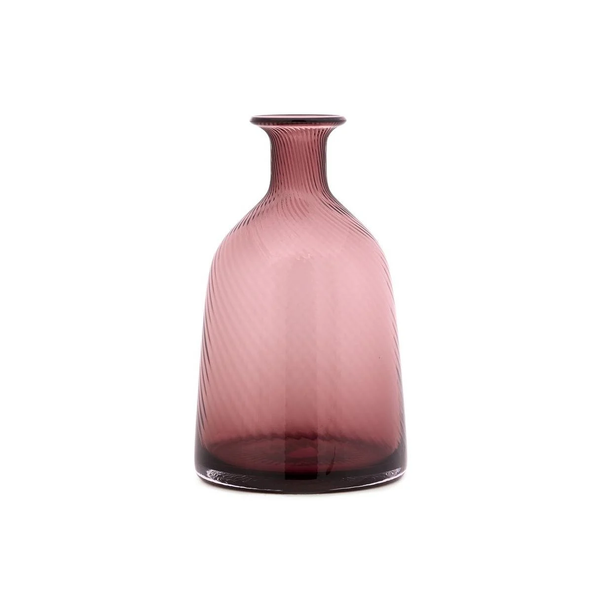 Vaso Vetro helix Rosa cm.15x25,5