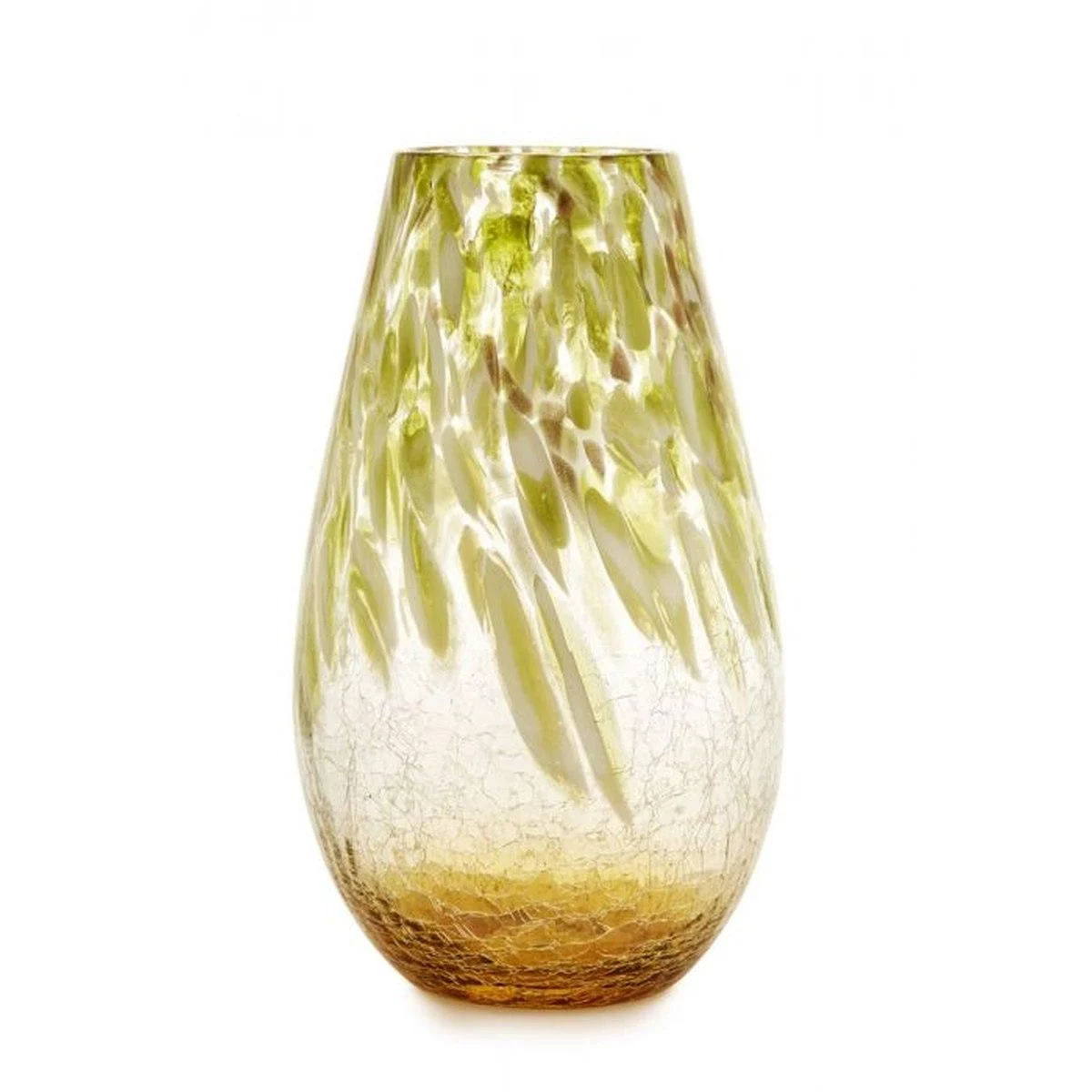 Vaso Vetro Topazio Verde cm.16,5x29,5
