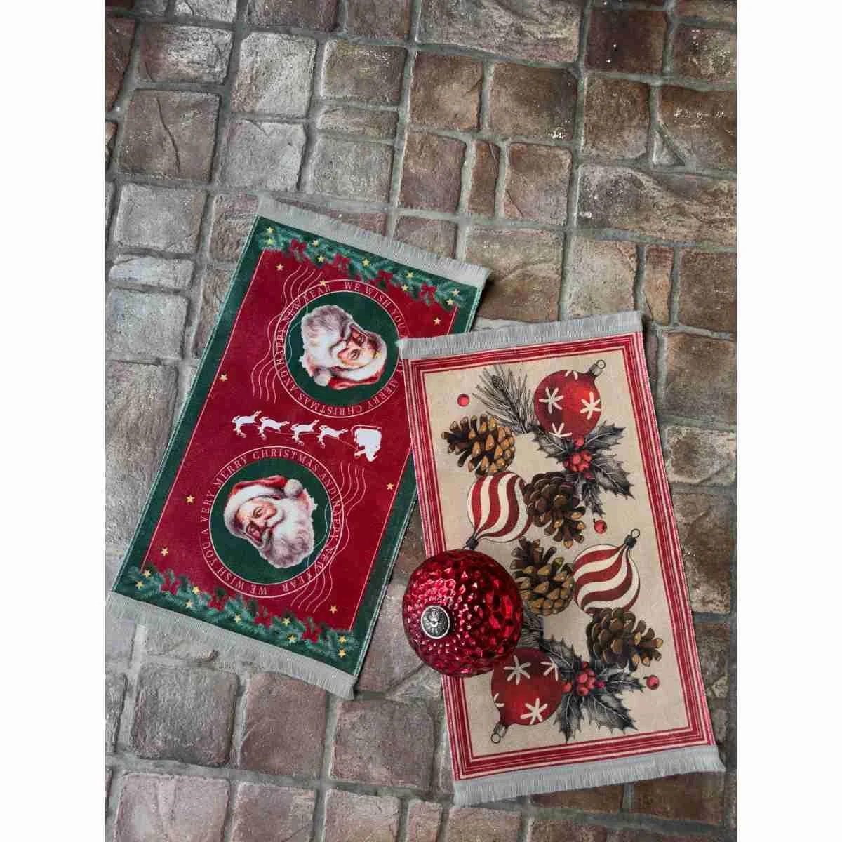 Tappeto cm.50x70 Christmas Vintage