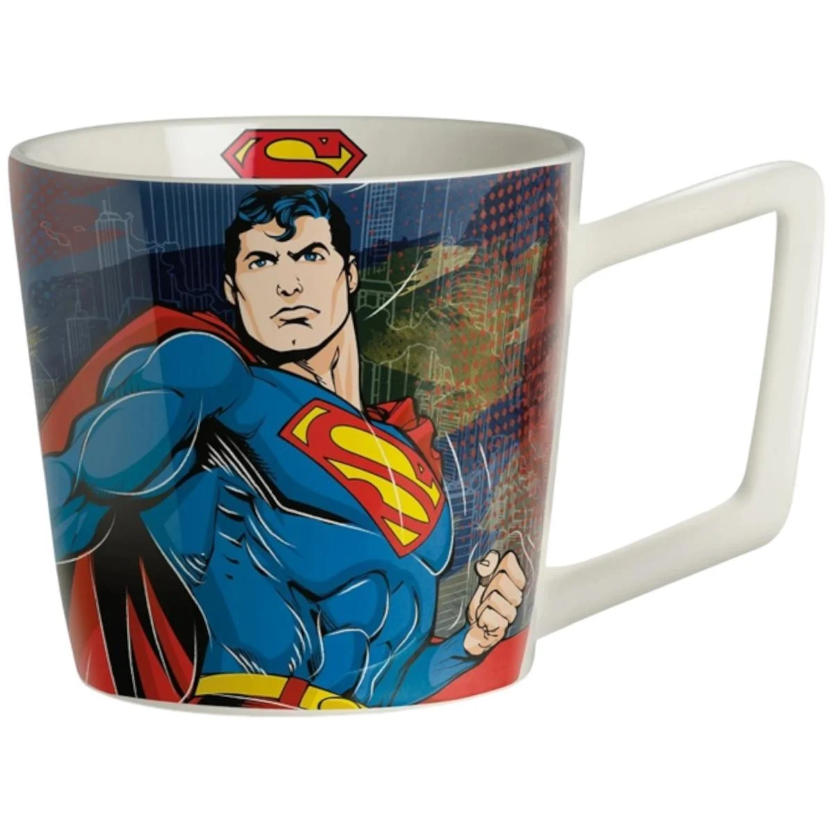 Tazza pz.1 Colazione Mug Porcellana Superman ml.430