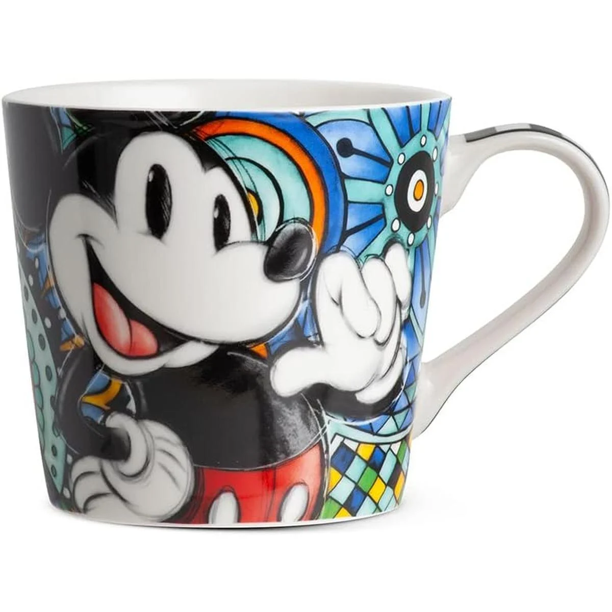 Tazza pz.1 Colazione Mug Porcellana Mickey Mouse ml.430