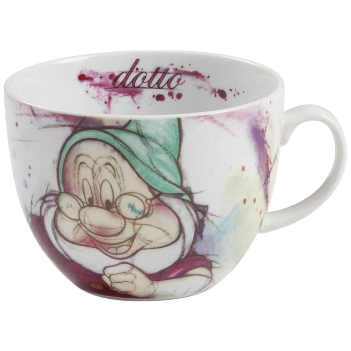 Tazza pz.1 Colazione Porcellana Dotto ml.600