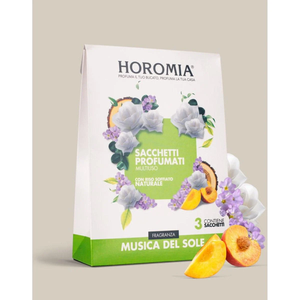 Sacchetti Profumati horomia Odour Control Multiuso Set pz.3