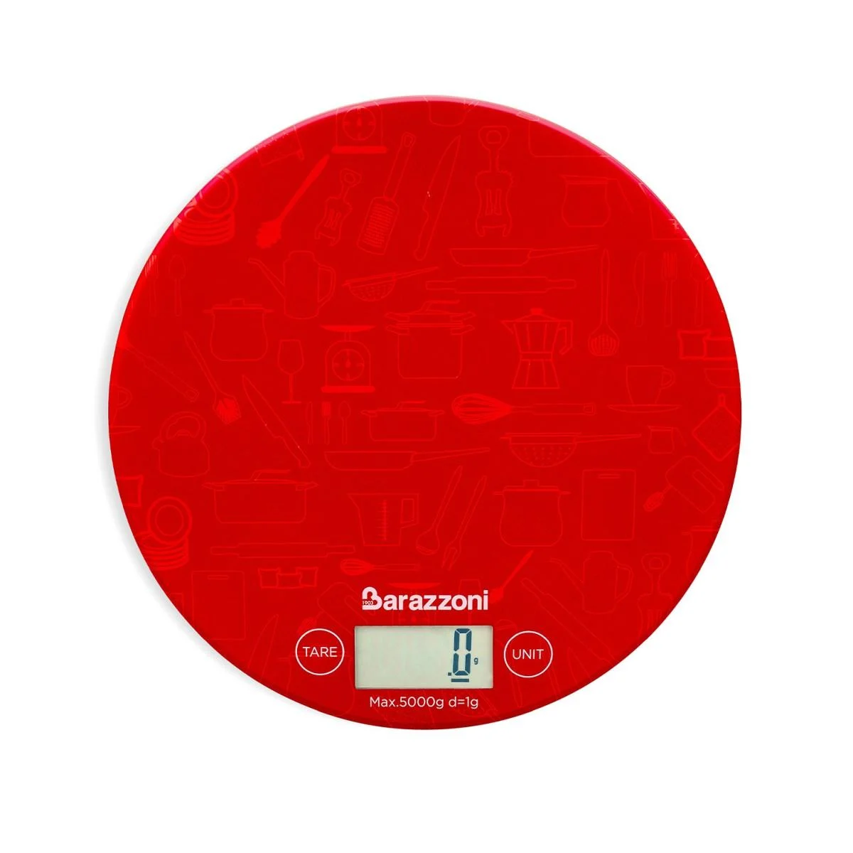 Bilancia Digitale Barazzoni Rossa Kg.5