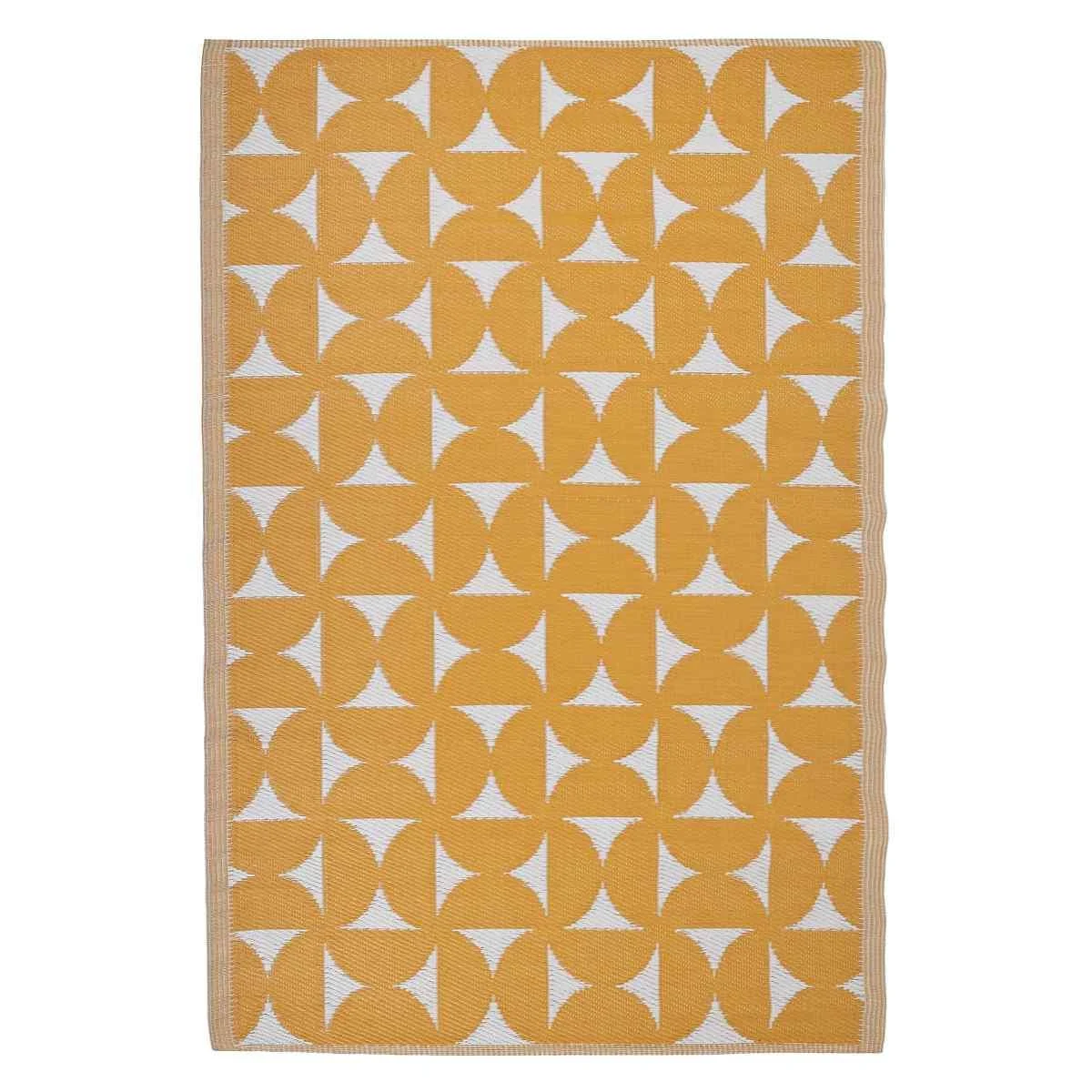 Tappeto cm.160x230 Idy Giallo e Bianco