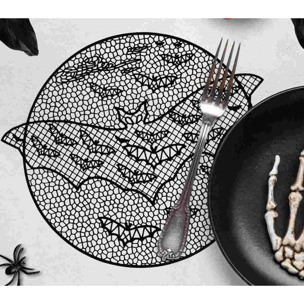 Tovaglietta sottopiatto pvc halloween pipistrello