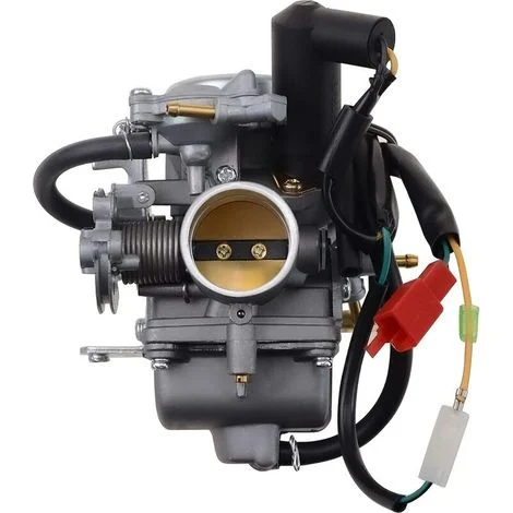 Carburatore GY6 250cc per ATV, Quad, Ciclomotore, Go-Kart – Sostituzione per CF250, CH250, CN250 – Prestazioni ottimizzate per ciclomotori – Crezuo