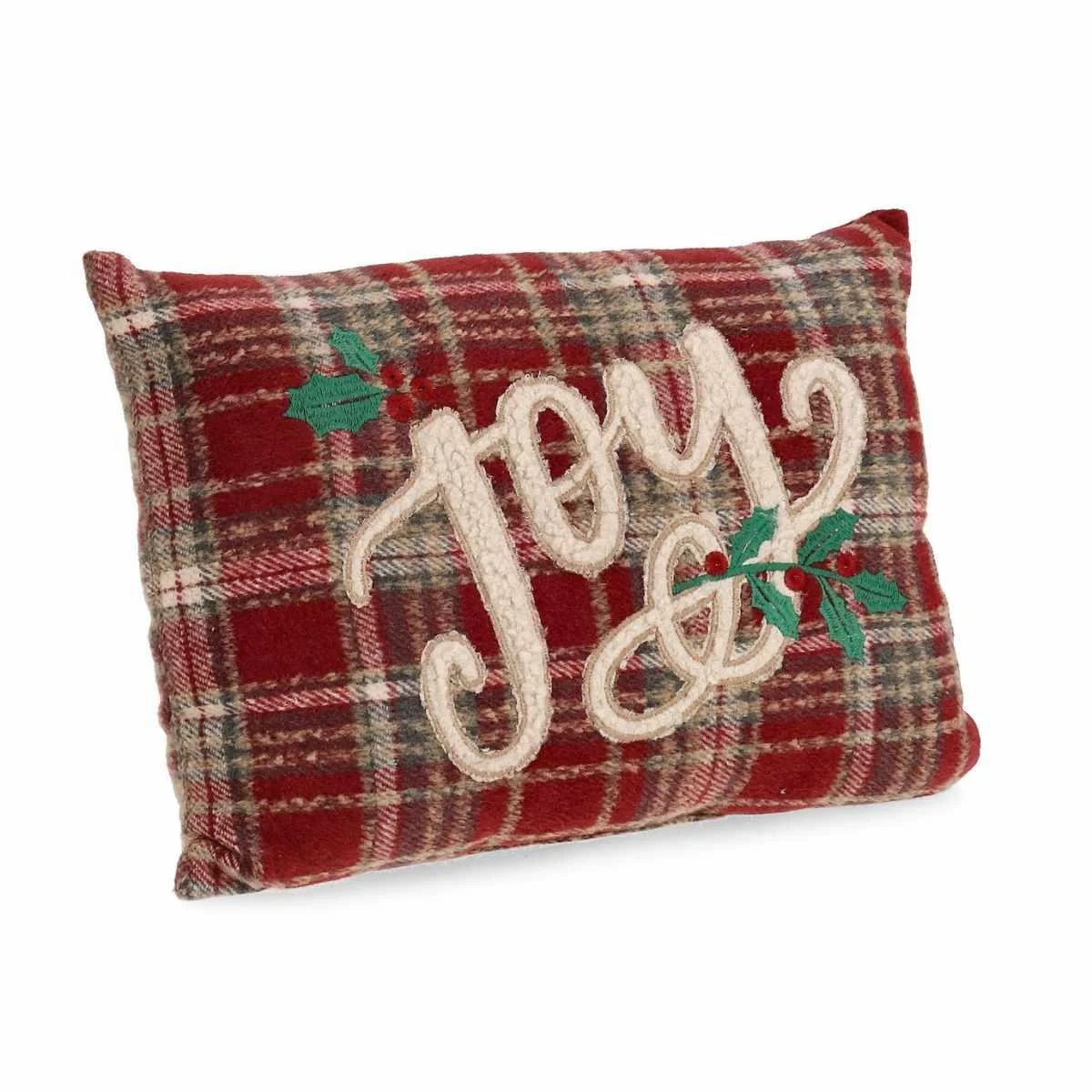 Cuscino Arredo in Tessuto Natale Joy cm.45x33