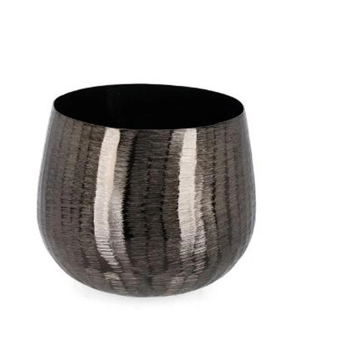 Portavaso Metallo Chisel To Antracite cm.20x17,5