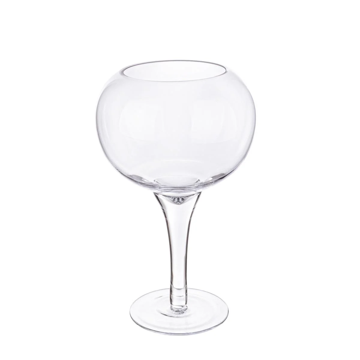 Vaso Vetro Calice Trasparente cm.30