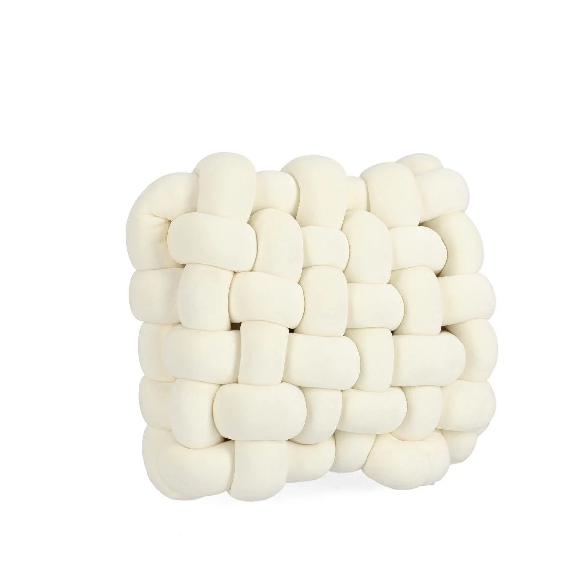 Cuscino Arredo Entwine Bianco 30x30