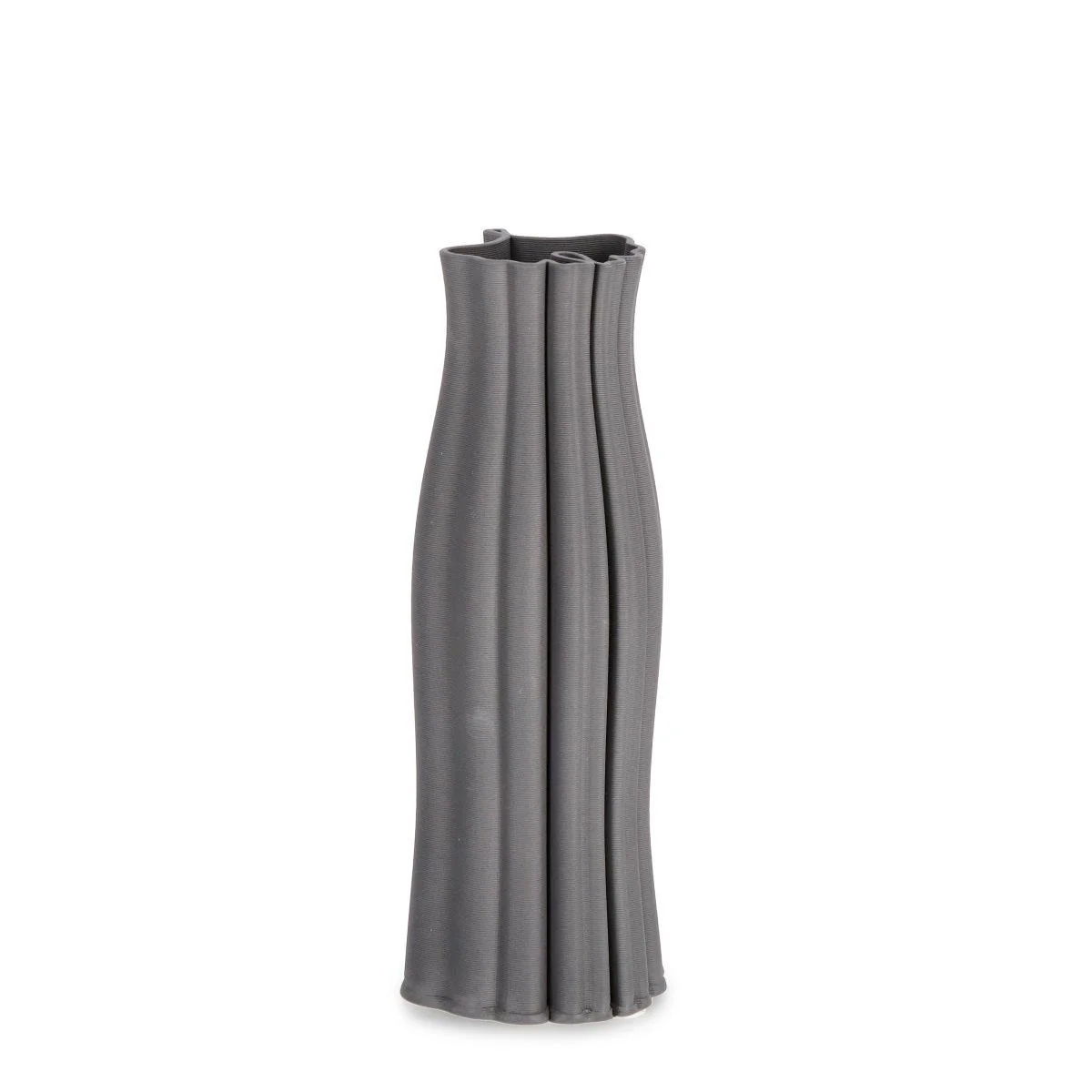 Vaso Ceramica Haylee Grigio cm.12x32