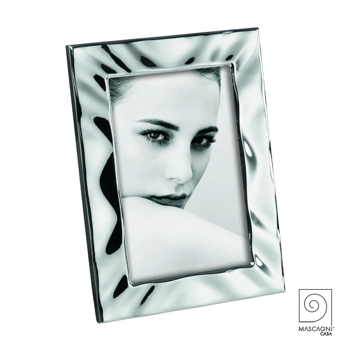 Cornice Metallo cm.20x25 Argento