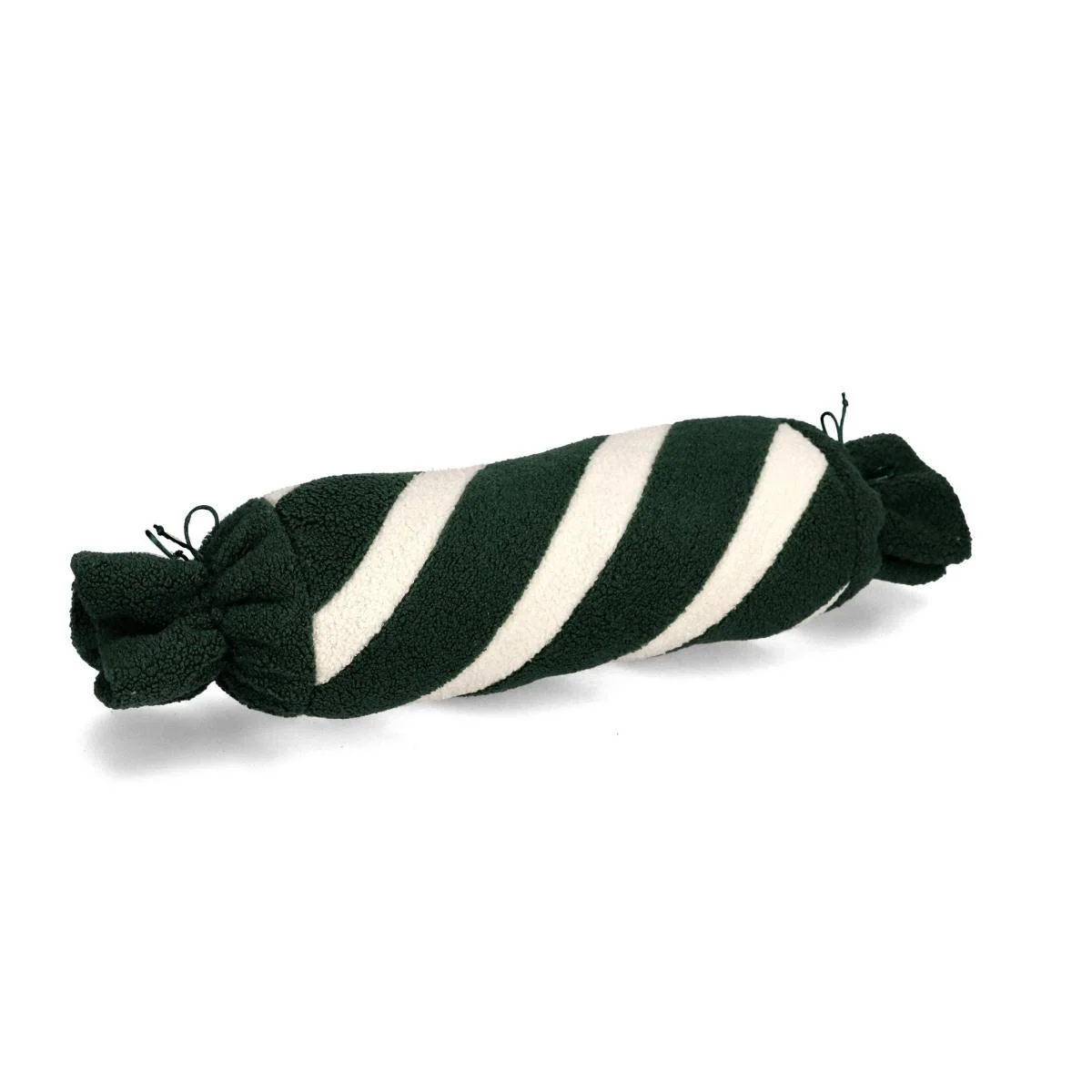 Cuscino Arredo in Tessuto Natale BonBons Caramella Verde cm.54x13