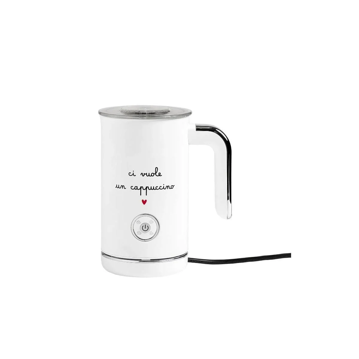Cappuccinatore Elettrico Bianco Simply Ci Vuole Un Cappuccino