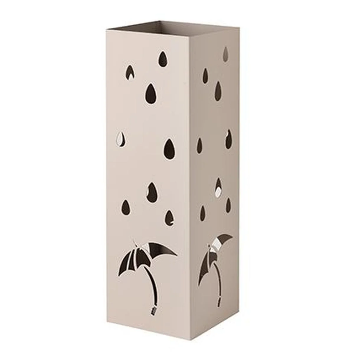Portaombrelli Metallo Rain Tortora cm.15x15x49