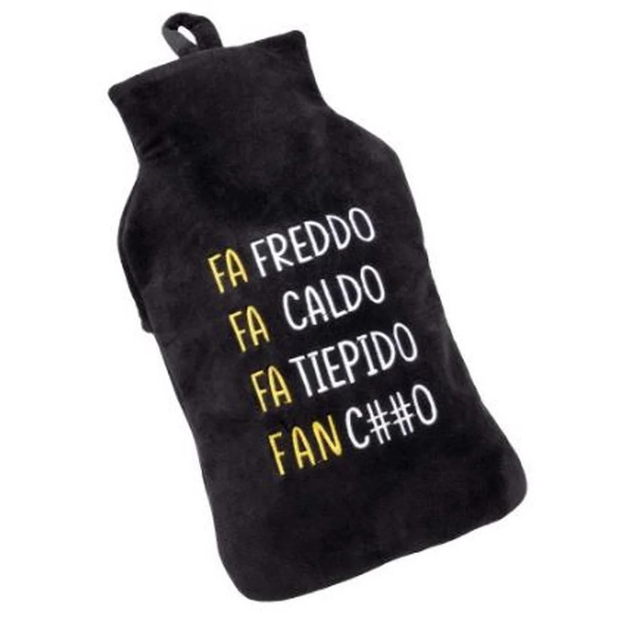 Borsa Acqua Calda Nera Lt.2